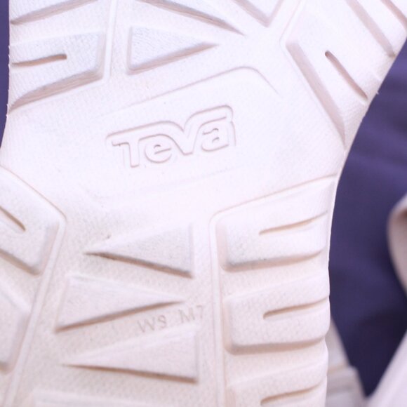 Teva Unisex Women 9 Men 7 Peach Hurricane Drift Outdoor Water Sport Sandals - Picture 6 of 12